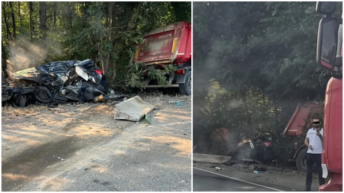 Accident tragic pe Centura Capitalei! Impact devastator între un camion și un autoturism. Circulația blocată