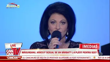 Elena Carstea a avut parte de un incident neplacut in platoul emisiunii CanCan TV! Vezi ce a putut sa pateasca artista