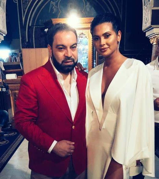 Florin Salam alături de iubita lui, Roxana Dobre