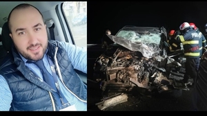 Un tânăr de 29 de ani a murit într-un accident grav. Șoferul a adormit la volan și a intrat într-un autotren