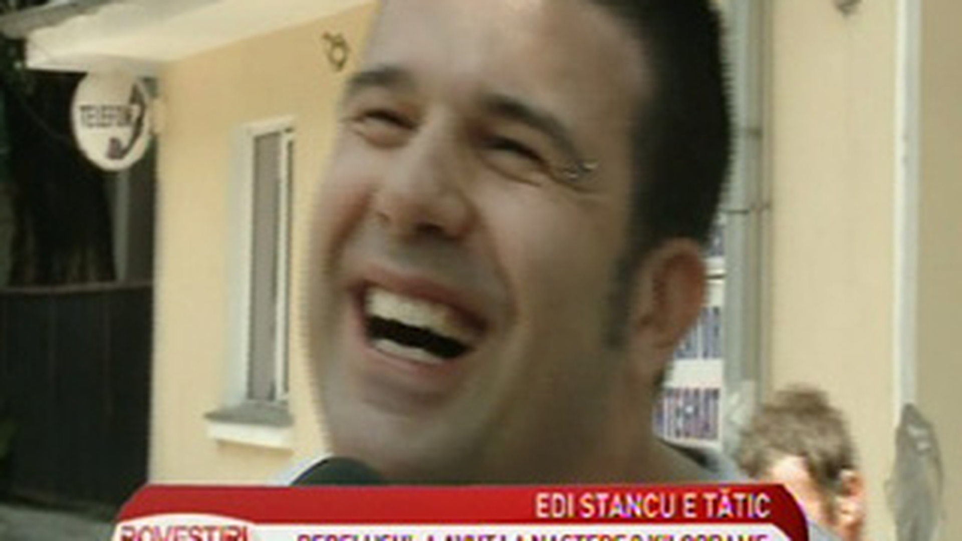 Edi Stancu este tatic: "Sunt cel mai fericit om din lume, am un baietel frumusel"