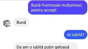BANCUL ZILEI | ”Bună, frumosule! Ai iubită?”