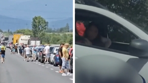 Panică în trafic! Un șofer teribilist a băgat în sperieți doi copilași