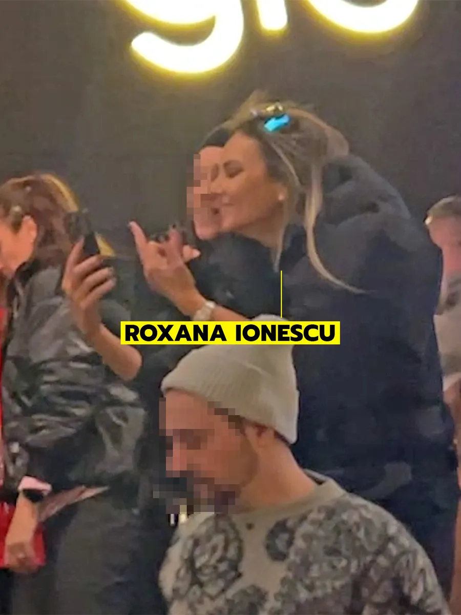 Roxana Ionescu a făcut show pe masă la NUBA Chalet
