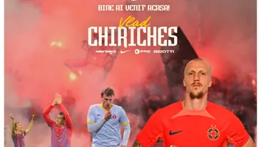 FCSB a dat marea lovitură pe piața transferurilor. Vlad Chiricheș a semnat cu echipa lui Gigi Becali