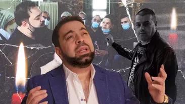 Florin Salam a interpretat cântece de jale la căpătâiul lui Ion Petrișor: “Pentru băieții lui, pentru nevasta lui”. Impresarul maneliștilor, condus pe ultimul drum astăzi | FOTO