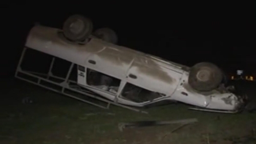 Accident Grav pe Autostrada Soarelui! Un sofer aflat sub influenta bauturilor alcoolice s-a rasturnat cu masina