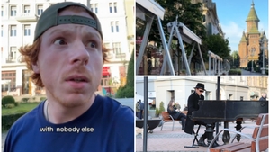 Cum a reacționat un turist american când s-a văzut singur în centrul Timișoarei. Christian a avut parte de un șoc: „Nu se fură scaunele și mesele de afară?”