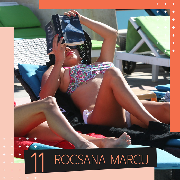 Top 30 vedete care citesc la plajă. Ce poziții surprinzătoare ocupă Alina Ceușan, Corina Caragea, Roxana Ionescu ori Gina Pistol