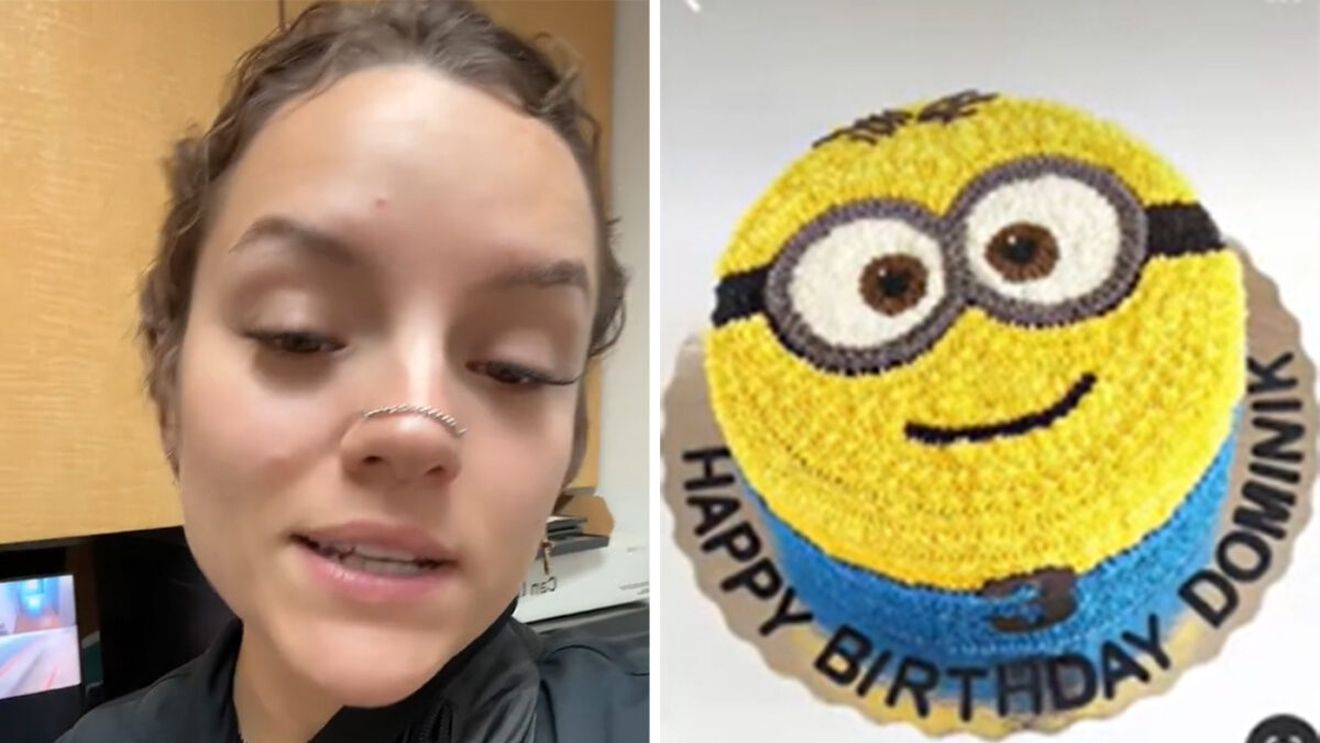 Această mămică a comandat un tort în formă de "Minion" pentru ziua fiului ei. Ireal ce a primit, de fapt