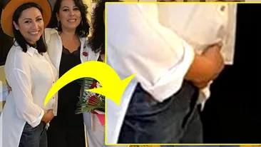 Andra Măruță, însărcinată pentru a treia oară? Vedeta Pro TV, fotografiată cu mâna pe burtică la o petrecere