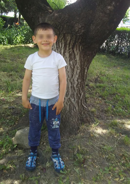 David, fiul Ioanei Condea, a împlinit șase ani
