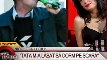 VIDEO Nicoleta Luciu, despre dramele traite in copilarie: O data am ajuns acasa la 22:05 si am dormit pe scara
