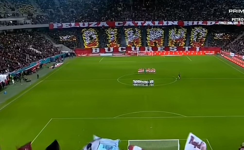 Galeria Rapidului, gest grosolan in meciul cu Dinamo! Ce au facut fanii în timpul momentului de reculegere pentru victimele din Rahova