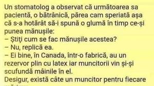 BANC | Dentistul și pacienta pensionară