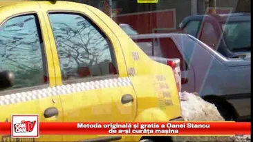 Metoda originala si gratis a Oanei Stancu de a-si curata masina! Bulgaresti si economisesti