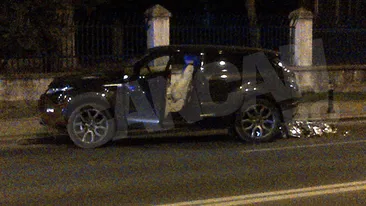 Accident mortal in Baneasa! Un barbat si-a pierdut viata dupa ce a fost spulberat de o masina de teren! Imagini de GROAZA