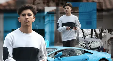 A tras Lamborghini-ul Huracan în parcare și... Cum l-am surprins pe cel mai tânăr jurat de la ”Imperiul Leilor”