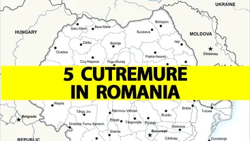 România s-a zguduit încontinuu! 5 cutremure succesive. Anunțul făcut de INFP