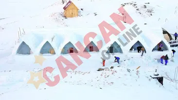 Hotelul de gheata este aproape gata