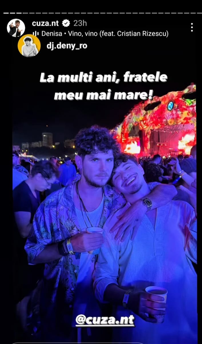 Cuza de la „Noaptea Târziu” a împlinit 31 de ani! Ce mesaj i-a transmis Emi