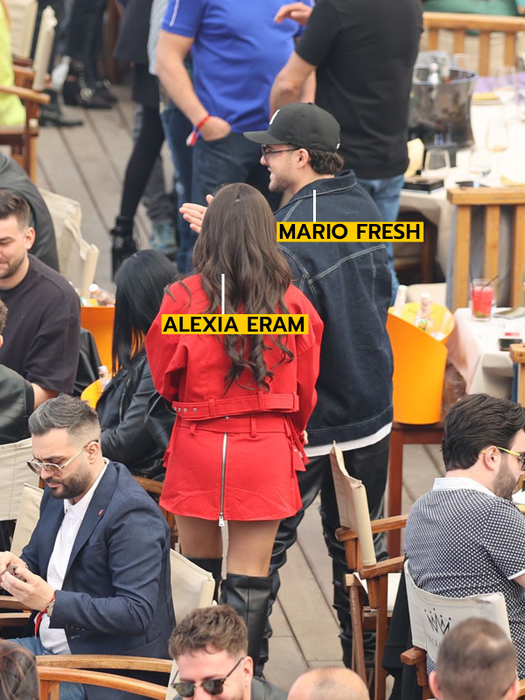 Alexia Eram se ține scai de Mario Fresh (Foto: CANCAN.RO)