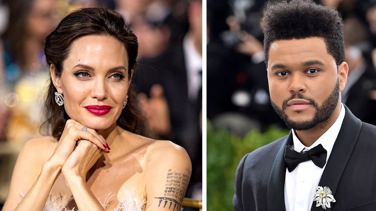 future Harmonious Unchanged Angelina Jolie, surprinsă la o cină romantică cu The Weeknd