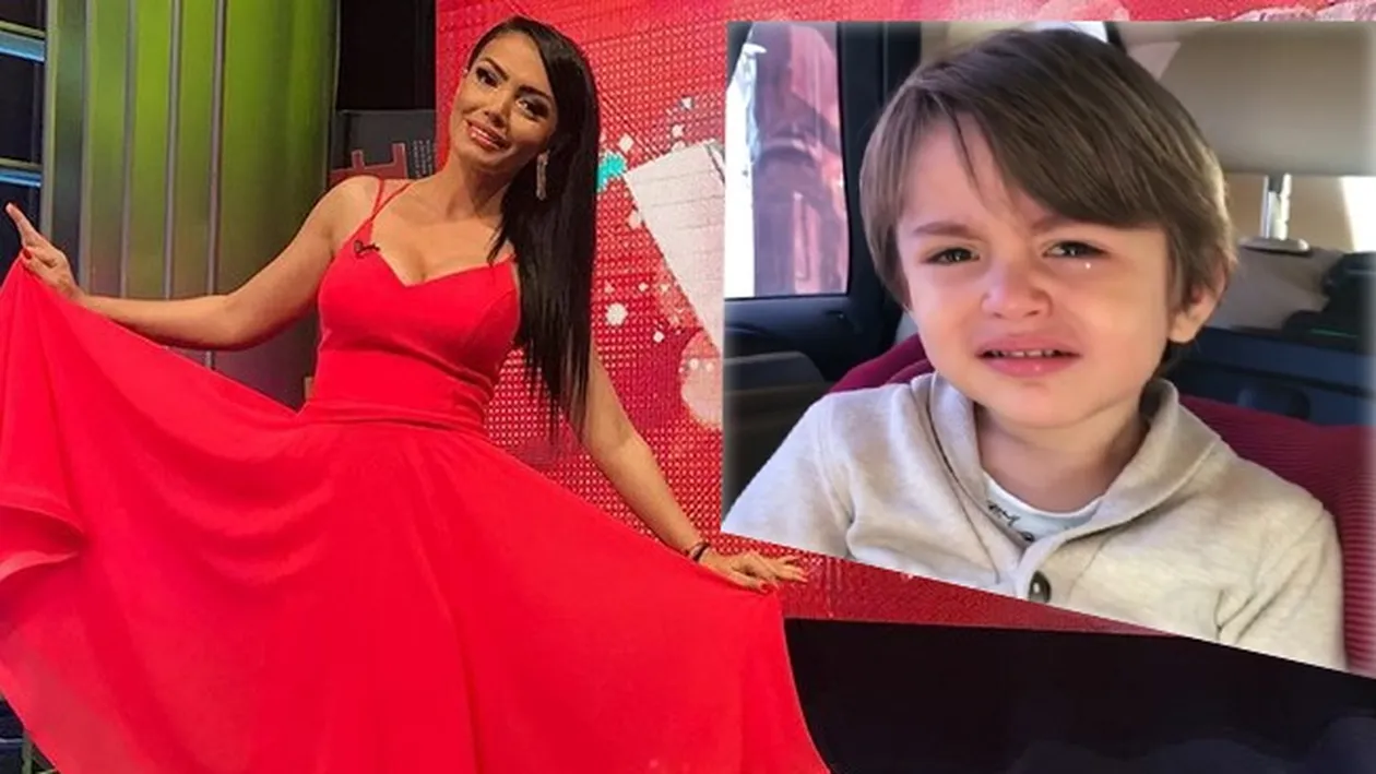 Dupa ce a părăsit emisiunea, Andreea Mantea a făcut publice imagini cu fiul ei plângând în hohote. Ce s-a întâmplat cu David