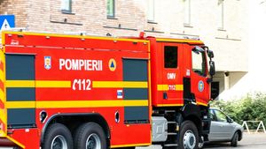 Incendiu la Spitalul Militar! Pompierii au intervenit de urgență
