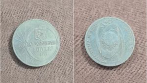 Tu mai ai așa ceva acasă? Prețul ireal la care se vinde o monedă de 500 de lei cu Eclipsa Totală de Soare din anul 1999