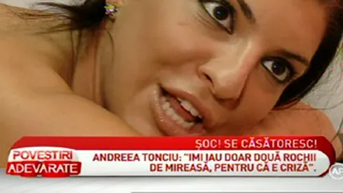 Andreea Tonciu: Vrem sa facem nunta anul acesta! N-am sa fac petrecerea burlacitelor