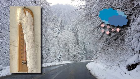 România, lovită de un val de aer polar! Se anunță temperaturi de -14 grade Celsius