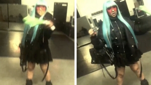 North West, clip viral pe un hit românesc! Cum a apărut fiica lui Kanye West cu un praz în mână pe TikTok