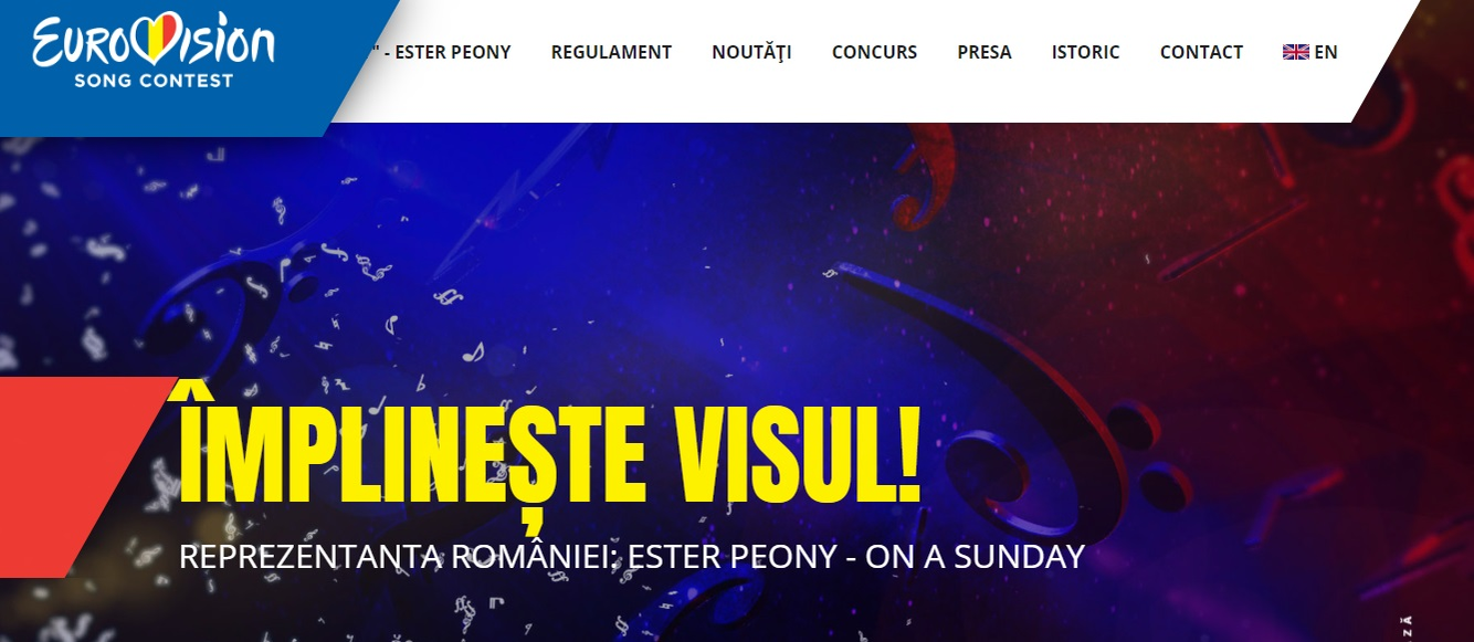 Site-ul Eurovision Romania a rămas în 2019