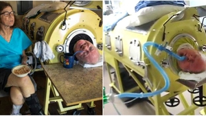 Barbatul sufera de o boala rara si sta de 60 de ani captiv intr-o masinarie uriasa! E socant ce s-ar intampla cu el daca ar incerca sa iasa. DE CE nu il pot ajuta medicii VIDEO