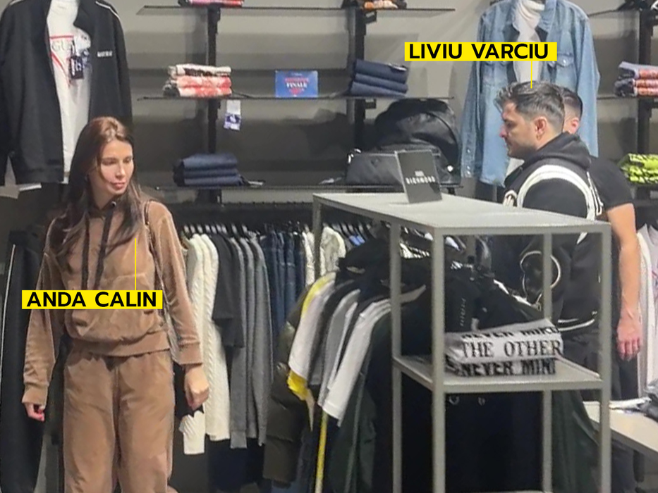 Anda Călin și Liviu Vârciu sunt loviți de curiozitate (Foto: CANCAN.RO)