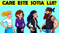Test de inteligență cu 10 întrebări | Prima: Care este soția lui, de fapt?!