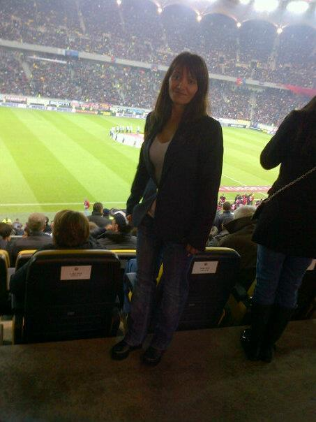 Nuţi, la o partidă pe Arena Naţională