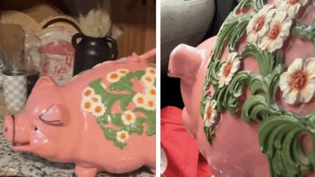 O femeie a cumpărat această pușculiță dintr-un târg de vechituri și a avut parte de surpriza vieții. Ce se afla în ea