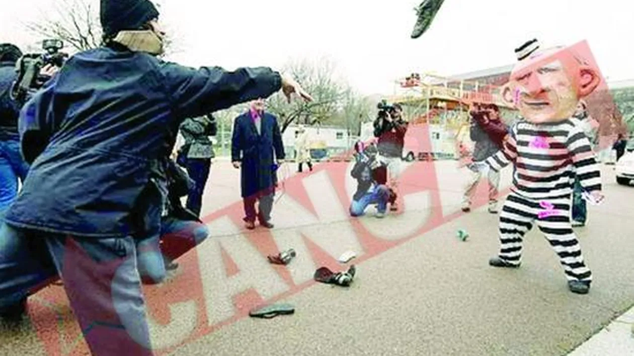 10 milioane de dolari pentru pantofii azvarliti in Bush