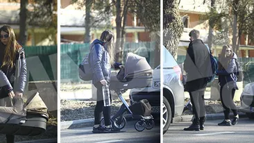 Ce “noră” sexy are Florin Piersic! Primele imagini cu iubita Juniorului, după ce a născut!