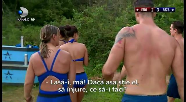 Exatlon 21 ianuarie 2019. Concurenții și-au aruncat vorbe ca la ușa cortului: “Aşa ştie el, să înjure”