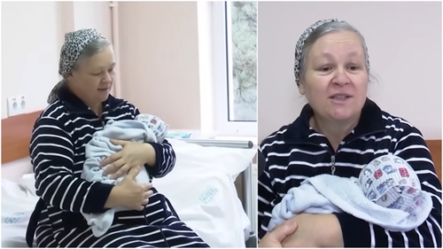Cum a adus pe lume femeia de 48 de ani din Rep. Moldova al 14-lea copil al familiei. Crede că e un semn de la Dumnezeu: „O să-l putem crește”