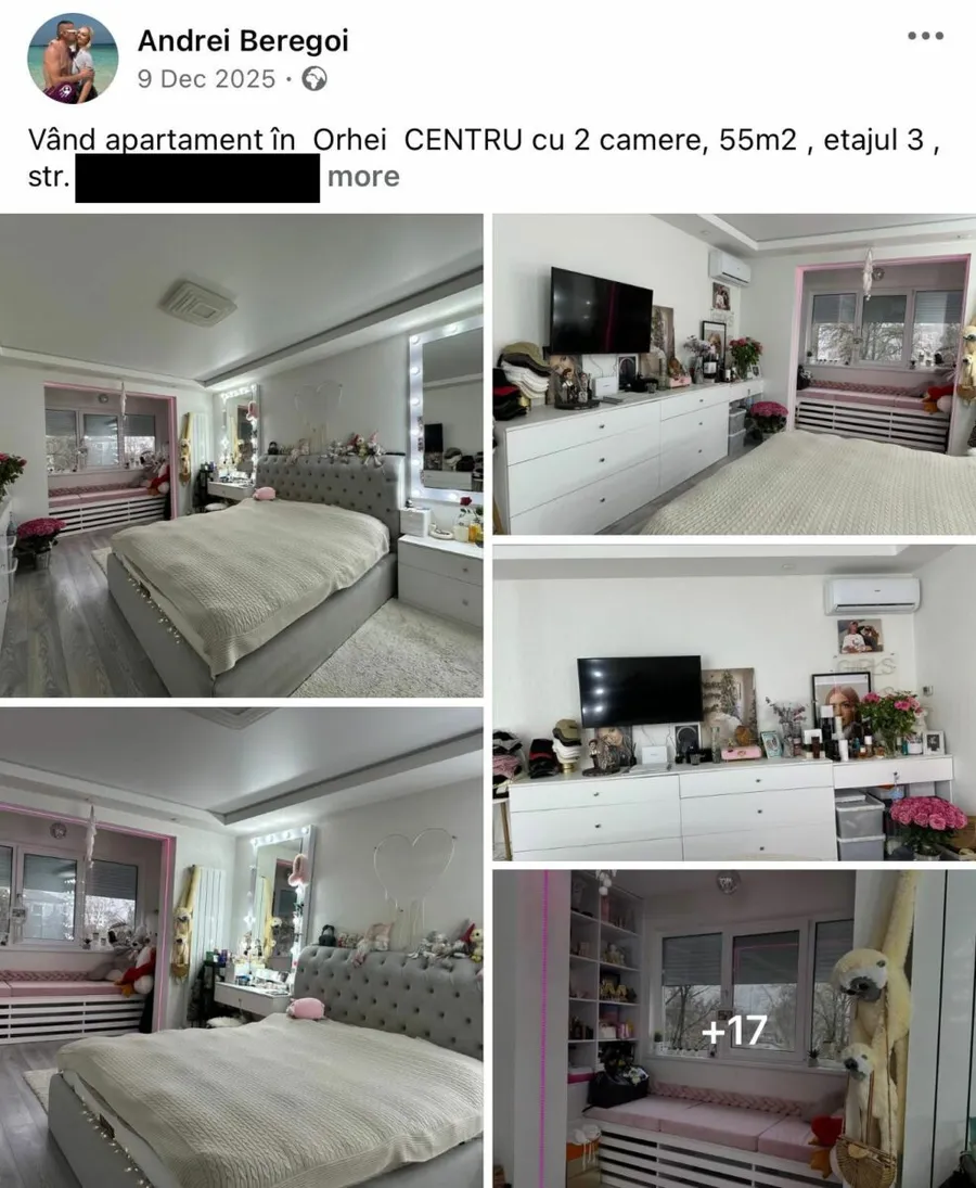 Tatăl Iuliane Beregoi vinde apartamentul din Orhei