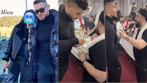 Bogdan Mocanu s-a căsătorit în secret? “Te iubesc orice ar fi” + i-a dat brunetei o dedicație de 20 de milioane la Florin Salam care a făcut show | VIDEO