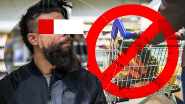 Influencerul care a fost interzis pe viață într-un lanț de supermarketuri: „Doar cumpăr alimente pentru oameni”