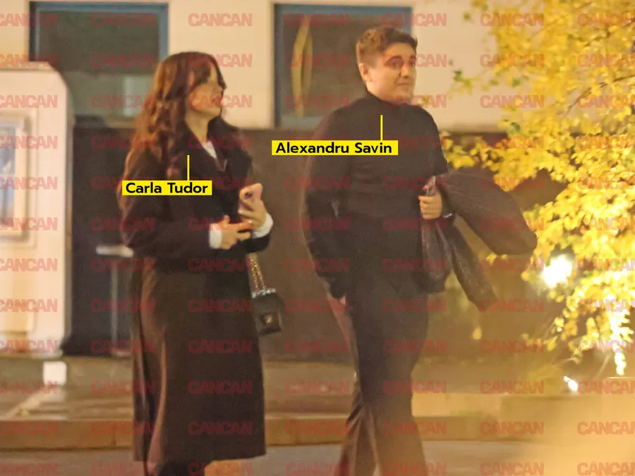Carla Tudor, însoțită de Alexandru Savin, se îndreaptă către Mosh