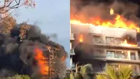 Breaking! Un bloc cu 14 etaje din Valencia, mistuit de flăcări! Incendiul s-a extins la al doilea bloc, iar mai mulți locatari sunt blocați în interior