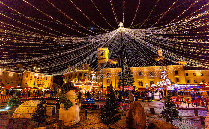 În Sibiu găseşti magia Crăciunului în cea mai curată formulă a sa