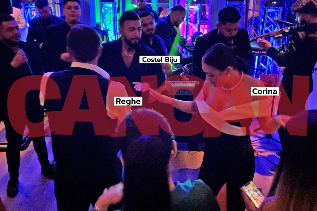 Reghe & Corina s-au distrat tot timpul alături de invitați (Foto: CANCAN.RO)